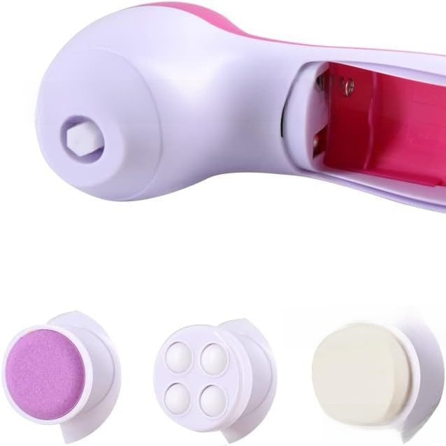 Electric Facial Cleansing Brush Massager