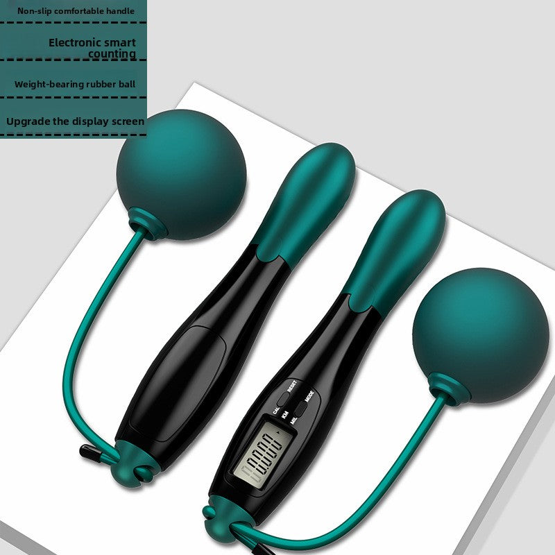 Intelligent Cordless Counting Skipping Rope with Weighted Ball