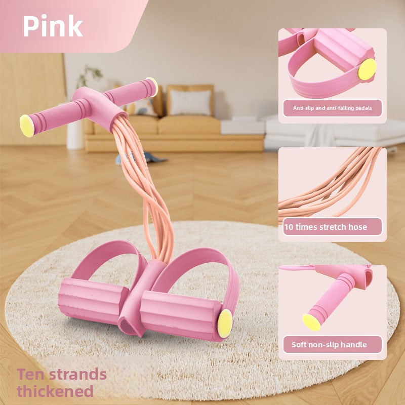 Elastic Resistance Bands for Home Yoga and Fitness