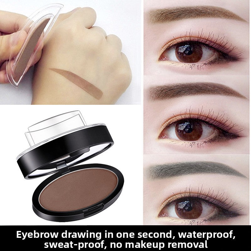 BrowEase™ — Instant Brow Powder & Stamp Kit