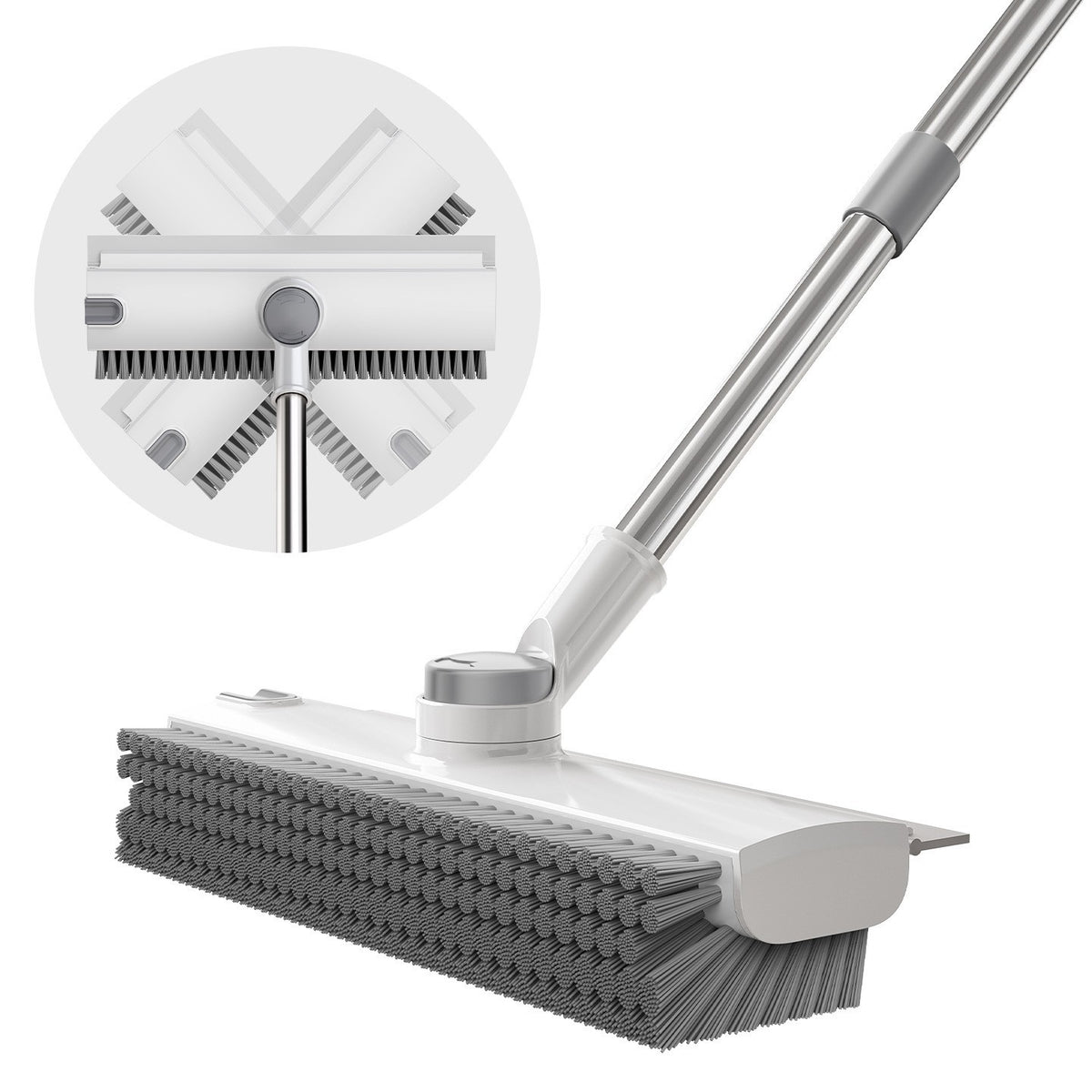Household Hard-Bristled Floor Cleaning Brush