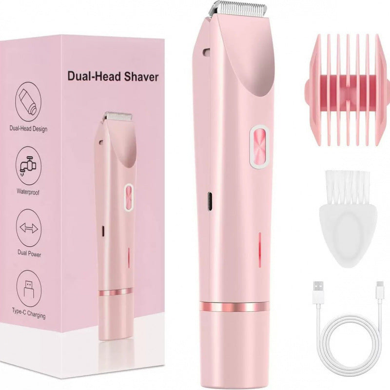 SlikShave Pro™ -2-in-1 Waterproof Women's Electric Shaver
