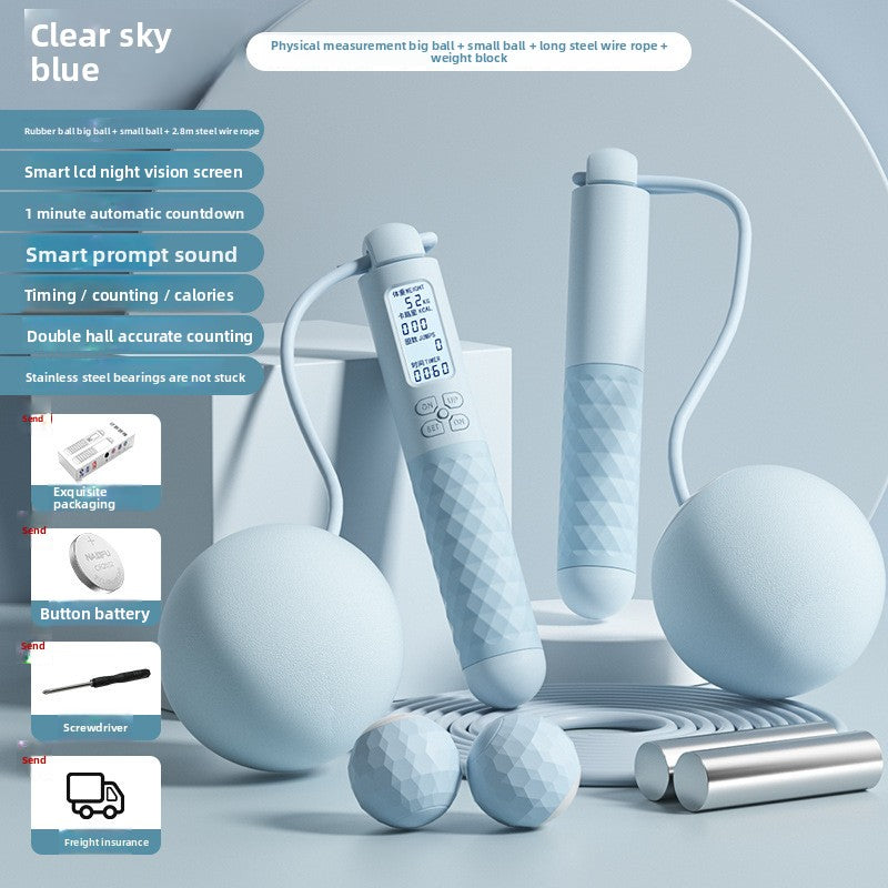 cordless skipping rope - Intelligent electronic counting sports equipment