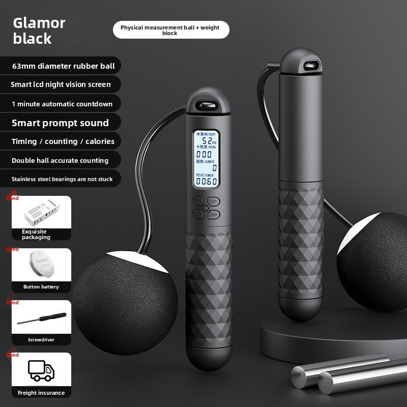 cordless skipping rope - Intelligent electronic counting sports equipment