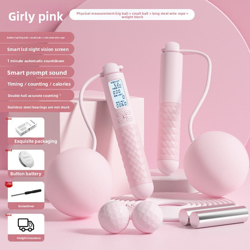cordless skipping rope - Intelligent electronic counting sports equipment