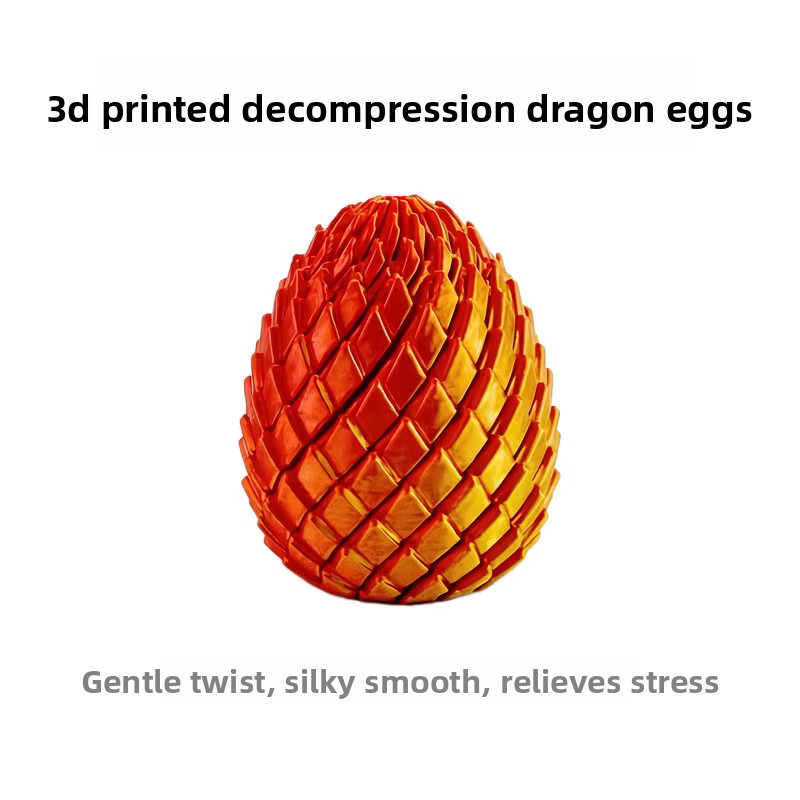 3D Dragon Egg Rotating Toy
