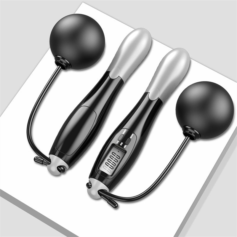 Intelligent Cordless Counting Skipping Rope with Weighted Ball