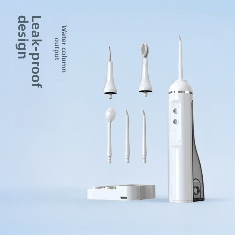 Handheld Oral Irrigator with Electric Toothbrush
