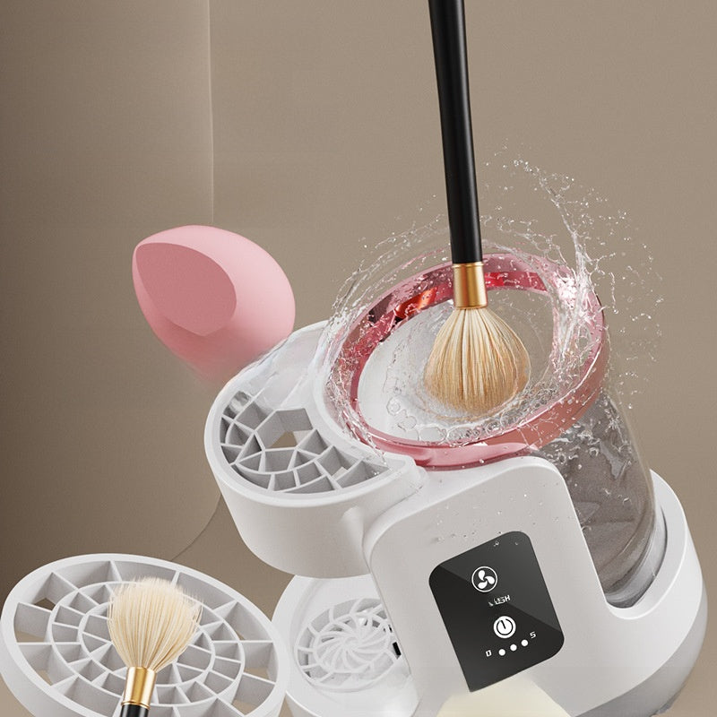 Multifunctional Makeup Brush Cleaning Device