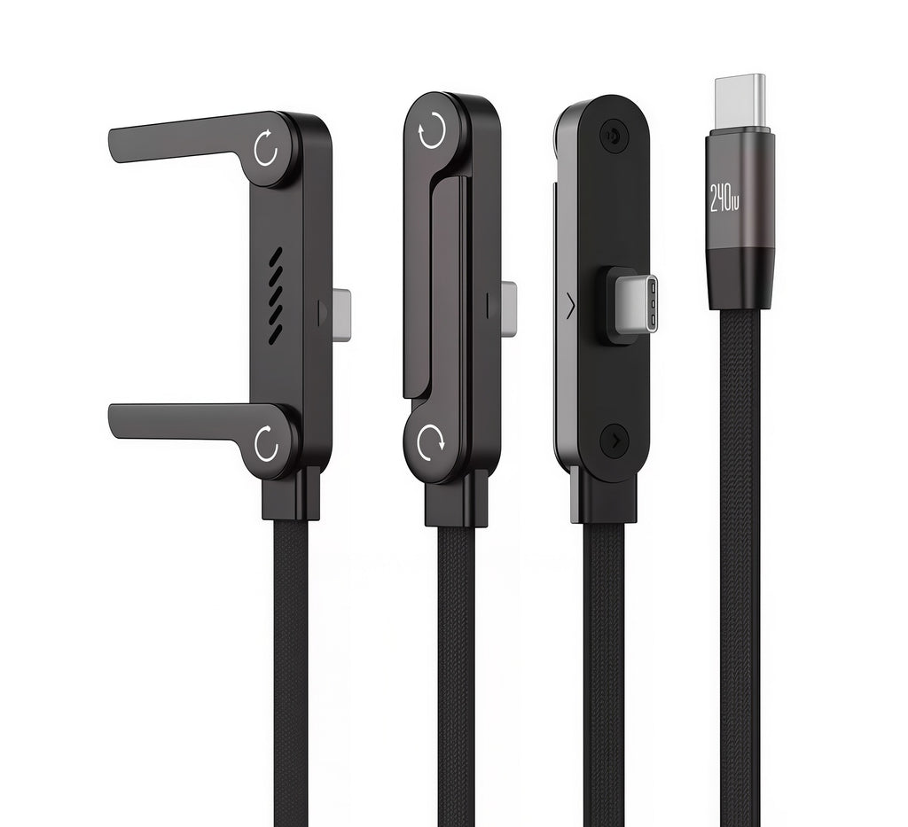 240W PD Data Cable for Super-Fast Charging?Compatible with Apple, Huawei, Samsung, and Laptop Chargers