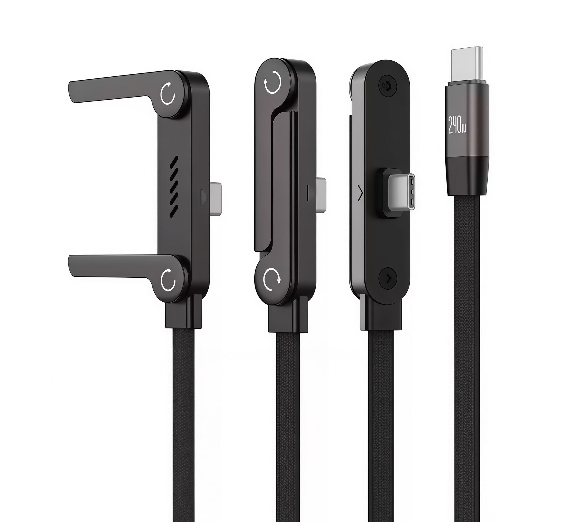 240W PD Data Cable for Super-Fast Charging?Compatible with Apple, Huawei, Samsung, and Laptop Chargers