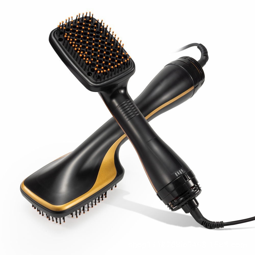 Two-in-One Hot Air Styling Comb for Straight and Curly Hair