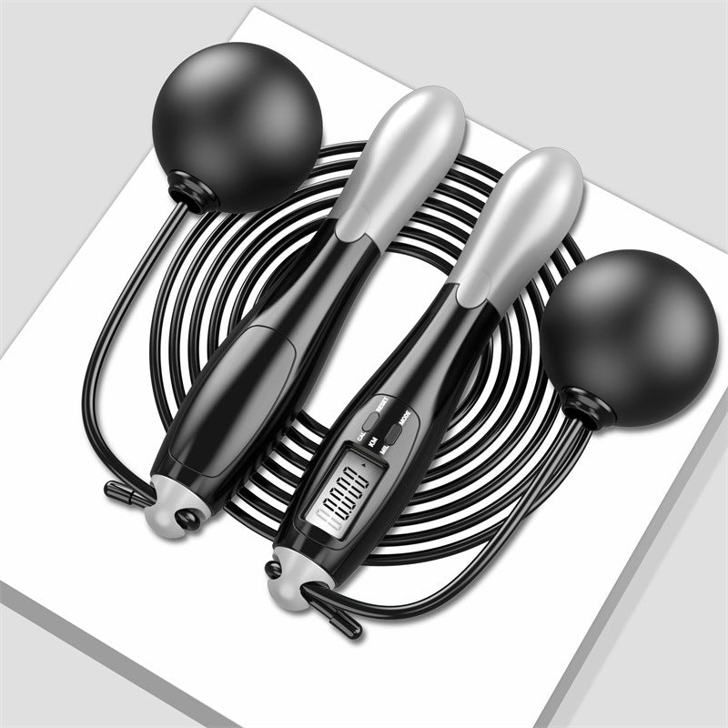 Intelligent Cordless Counting Skipping Rope with Weighted Ball
