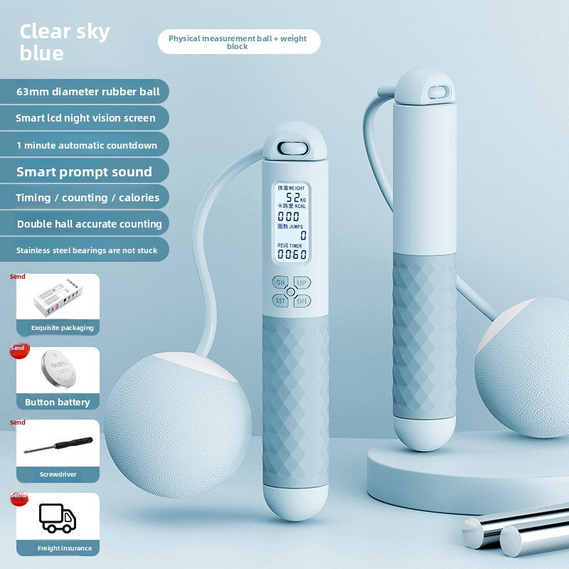 cordless skipping rope - Intelligent electronic counting sports equipment