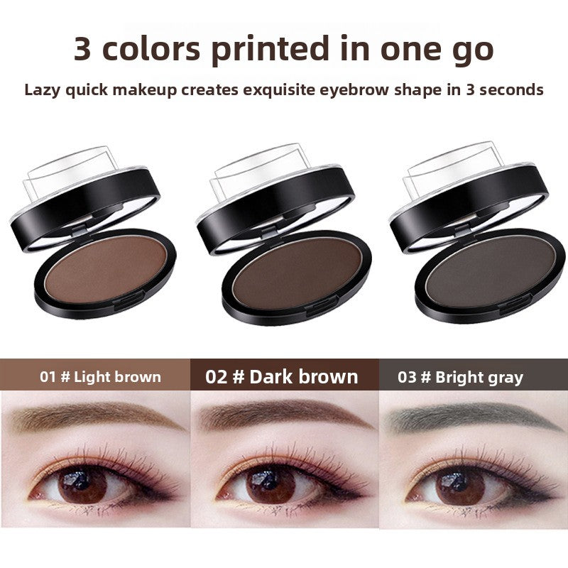 BrowEase™ — Instant Brow Powder & Stamp Kit