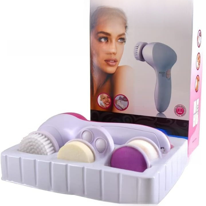 Electric Facial Cleansing Brush Massager