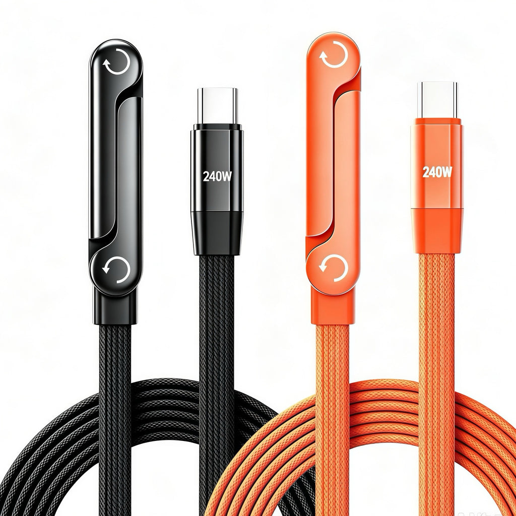 240W PD Data Cable for Super-Fast Charging?Compatible with Apple, Huawei, Samsung, and Laptop Chargers