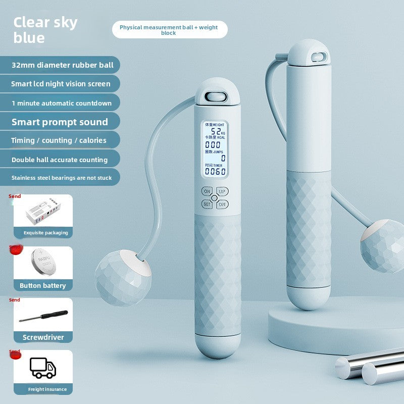 cordless skipping rope - Intelligent electronic counting sports equipment