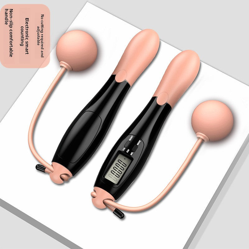 Intelligent Cordless Counting Skipping Rope with Weighted Ball