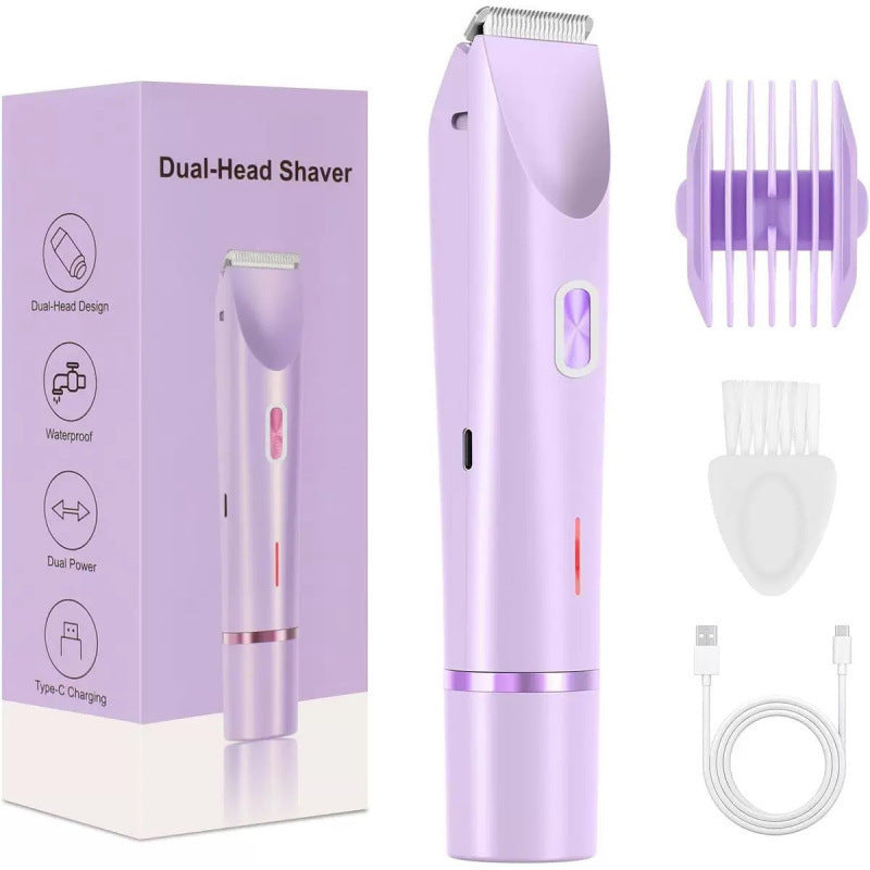 SlikShave Pro™ -2-in-1 Waterproof Women's Electric Shaver