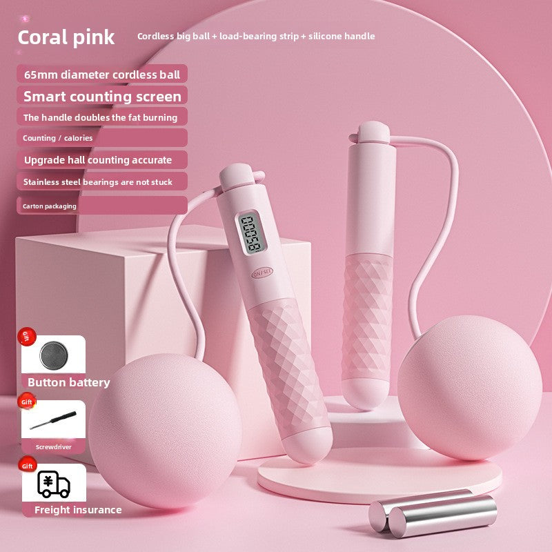 cordless skipping rope - Intelligent electronic counting sports equipment