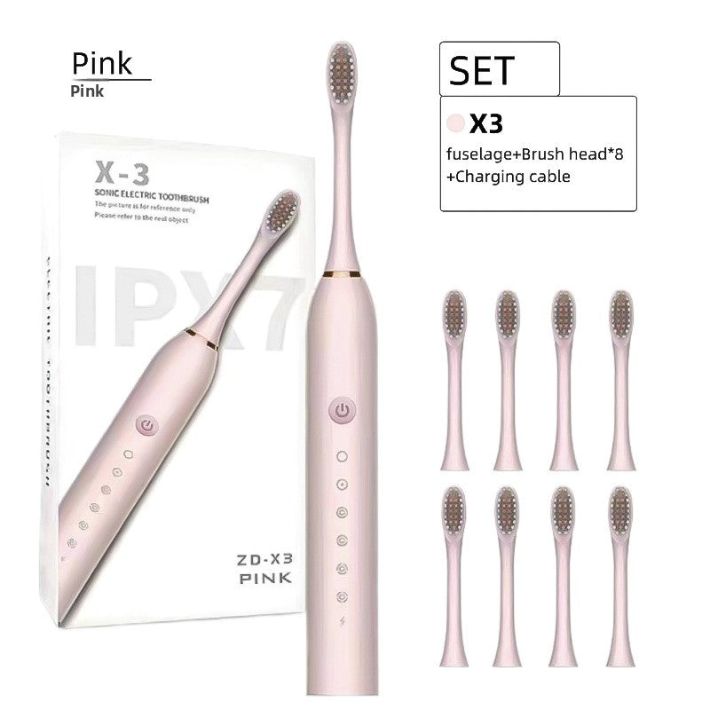 Electric toothbrush couple set for adults