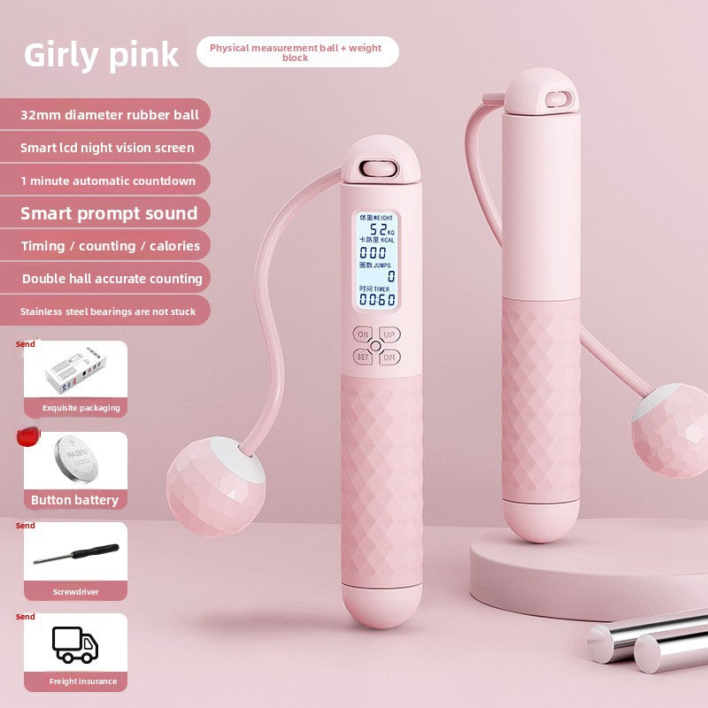 cordless skipping rope - Intelligent electronic counting sports equipment