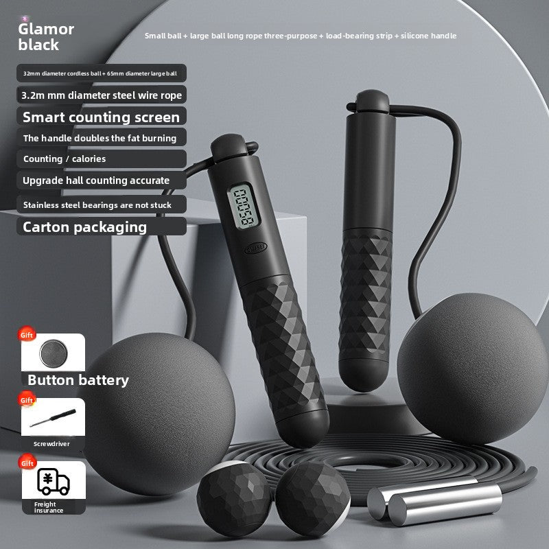 cordless skipping rope - Intelligent electronic counting sports equipment